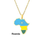 African Countries Necklace - ATSProducts