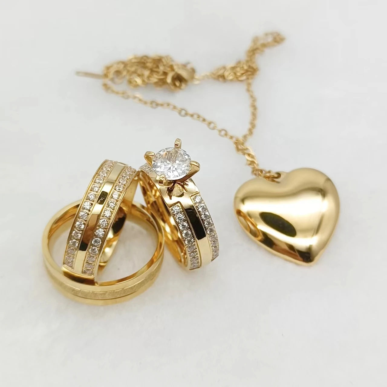 Cz Diamond Bridal Couples Sets - ATSProducts