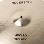 Accessoul Handmade High Grade 16" Crash Cymbals - ATSProducts