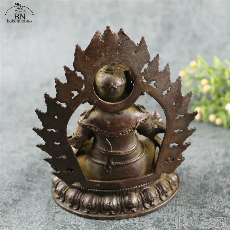 Antique Bronze Buddha Statue - ATSProducts
