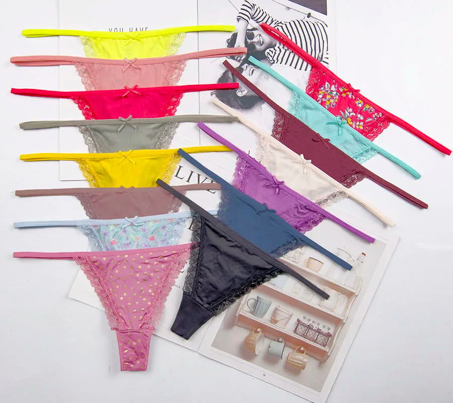 Women's Comfortable Lace Thong - ATSProducts