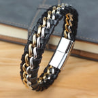 Genuine Leather Chain Bracelet - ATSProducts
