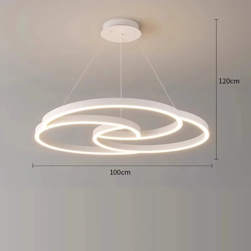 Italian Minimalist Modern All-aluminum Chandelier - ATSProducts