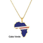 African Countries Necklace - ATSProducts