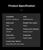 Waterproof Smartwatch with TWS Earbuds - ATSProducts