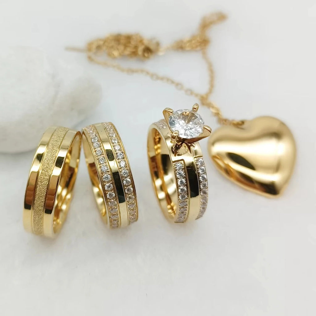 Cz Diamond Bridal Couples Sets - ATSProducts