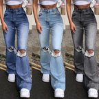 Super Stretch High Waist Slim Fit Jeans - ATSProducts
