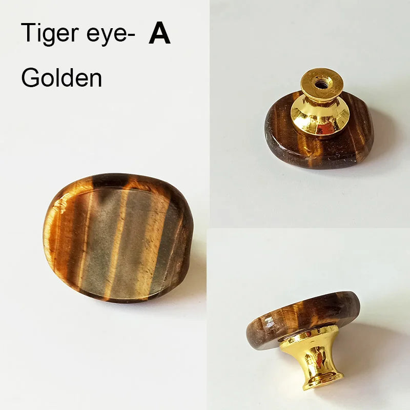 Natural Chakra Crystal Drawer Handles - ATSProducts