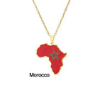 African Countries Necklace - ATSProducts