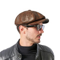 100% Genuine Leather Beret - ATSProducts