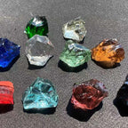 7 Chakra Glazed Meditation Stone - ATSProducts
