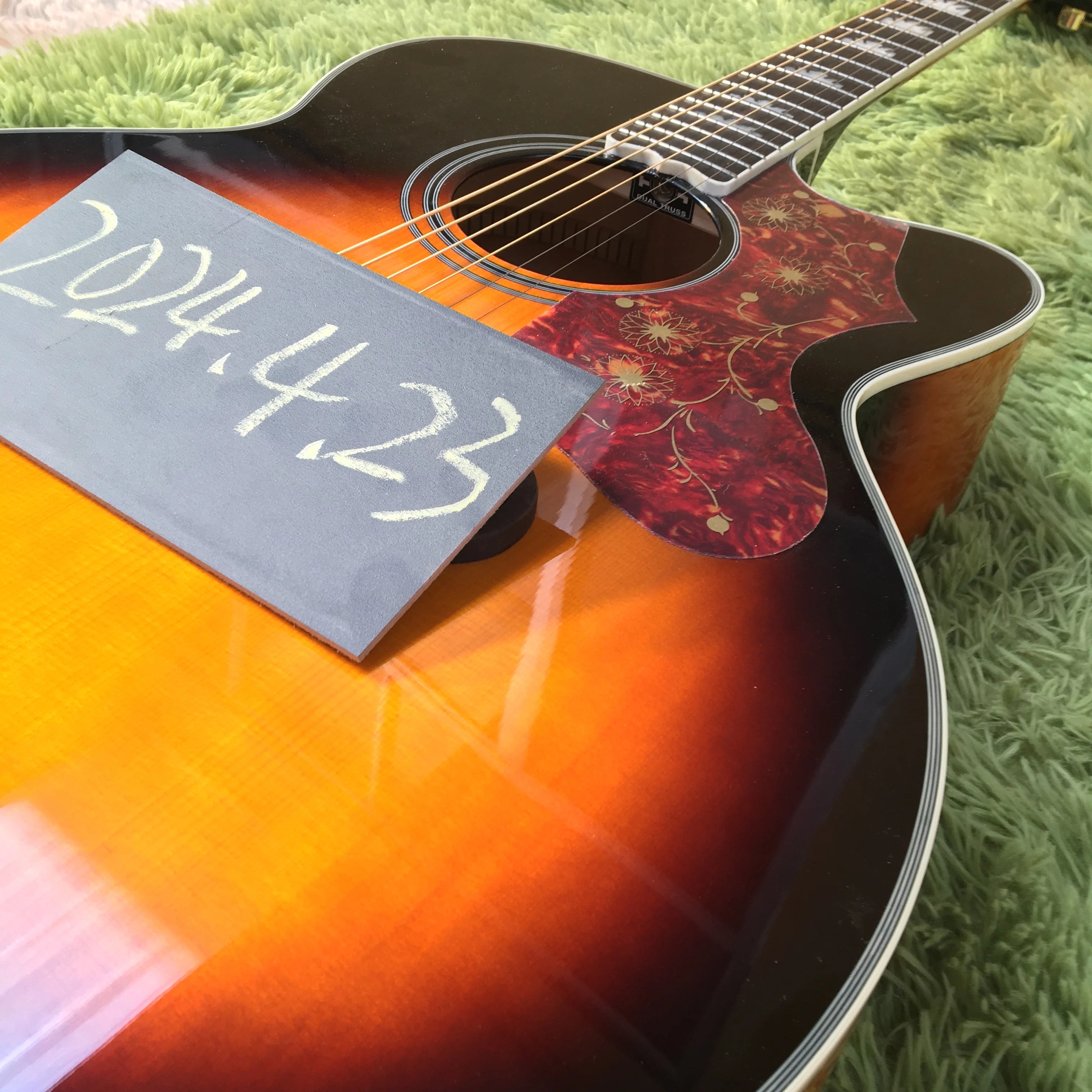 Professional 40 Inch Acoustic Guitar with Matte Fingerboard - ATSProducts