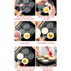 4 Hole Frying Pan Non-stick - ATSProducts