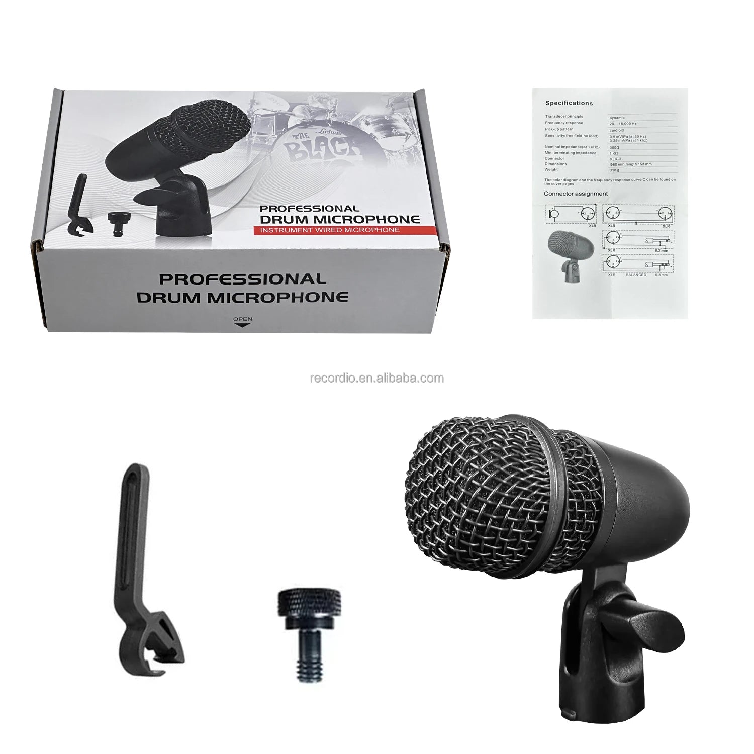 DM7 Drum Instrument Microphone - ATSProducts
