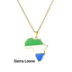 African Countries Necklace - ATSProducts