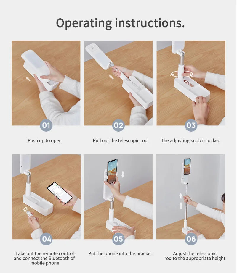 STTKGZD Phone Lamp Selfie Light Holder