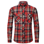 Long Sleeve Flannel Shirt - ATSProducts