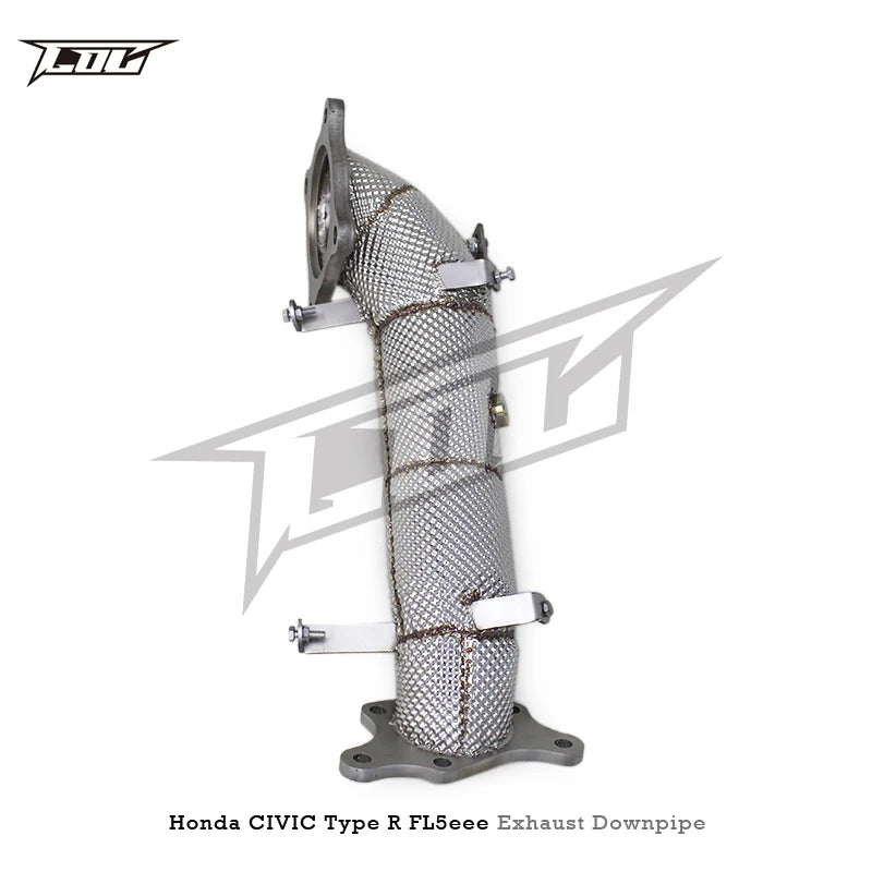 Custom Exhaust Downpipe Sport Exhaust Pipe for Honda CIVIC Type R/Type-R FL5 2.0T 2015-2023 - ATSProducts