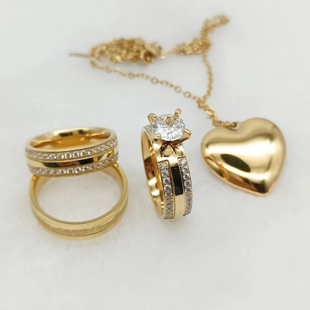 Cz Diamond Bridal Couples Sets - ATSProducts