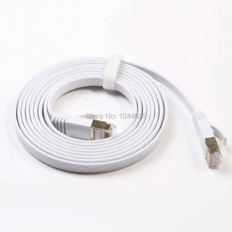 Ethernet Cable Cat7 Thin High Speed Flat Shielded - ATSProducts