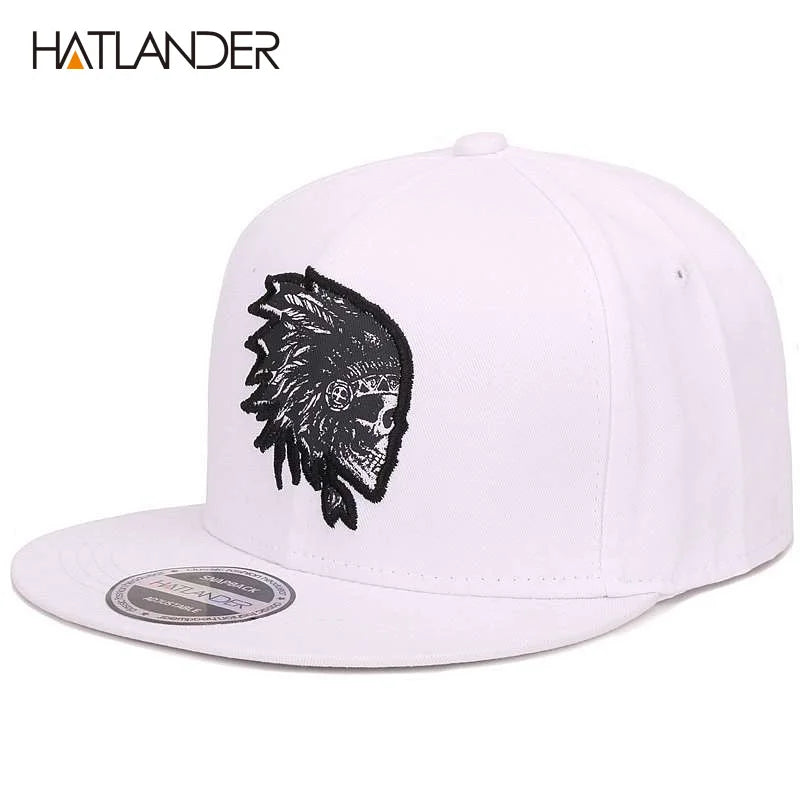 Feathered Skull Snapback - ATSProducts