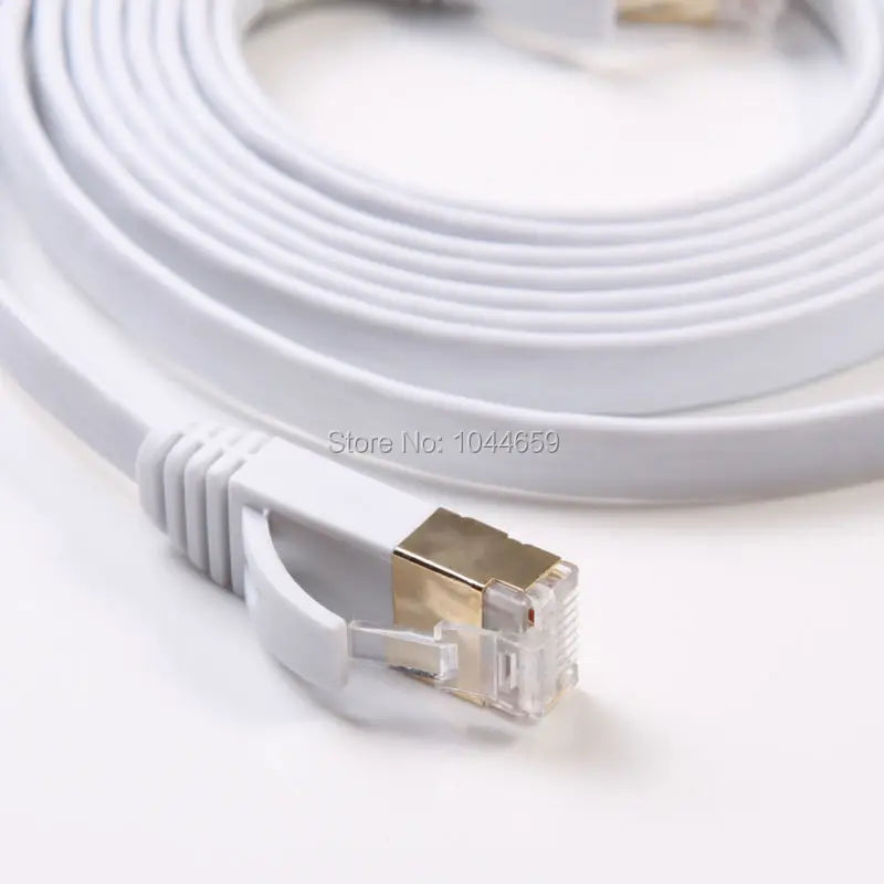 Ethernet Cable Cat7 Thin High Speed Flat Shielded - ATSProducts