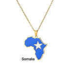 African Countries Necklace - ATSProducts
