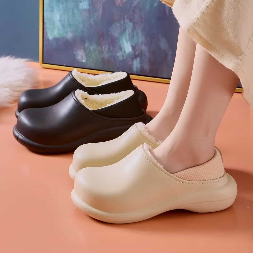 Non-slip Soft Plush Slippers - ATSProducts