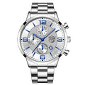 Deyros Stainless Steel Quartz Watch - ATSProducts