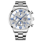 Deyros Stainless Steel Quartz Watch - ATSProducts