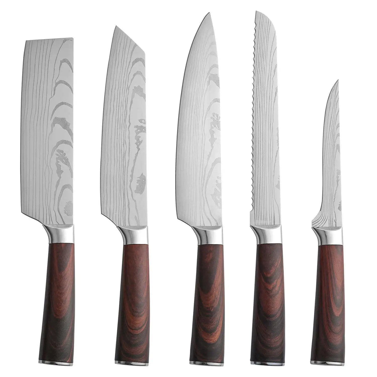 5 Pc Stainless Knife Set - ATSProducts