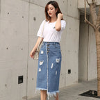 Women's Denim Skirt - ATSProducts