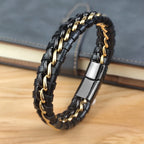 Genuine Leather Chain Bracelet - ATSProducts