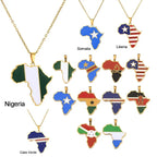 African Countries Necklace - ATSProducts