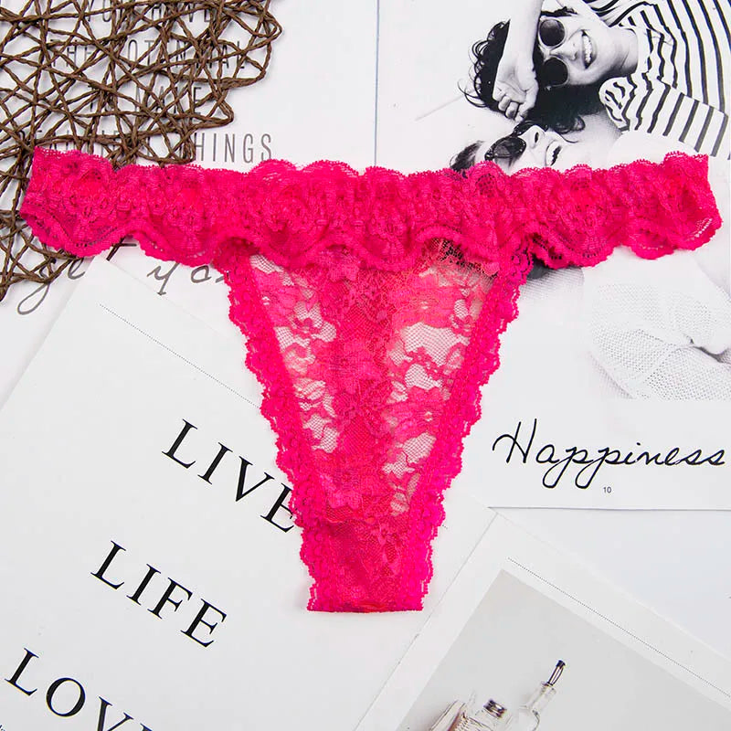 Women's Comfortable Lace Thong - ATSProducts