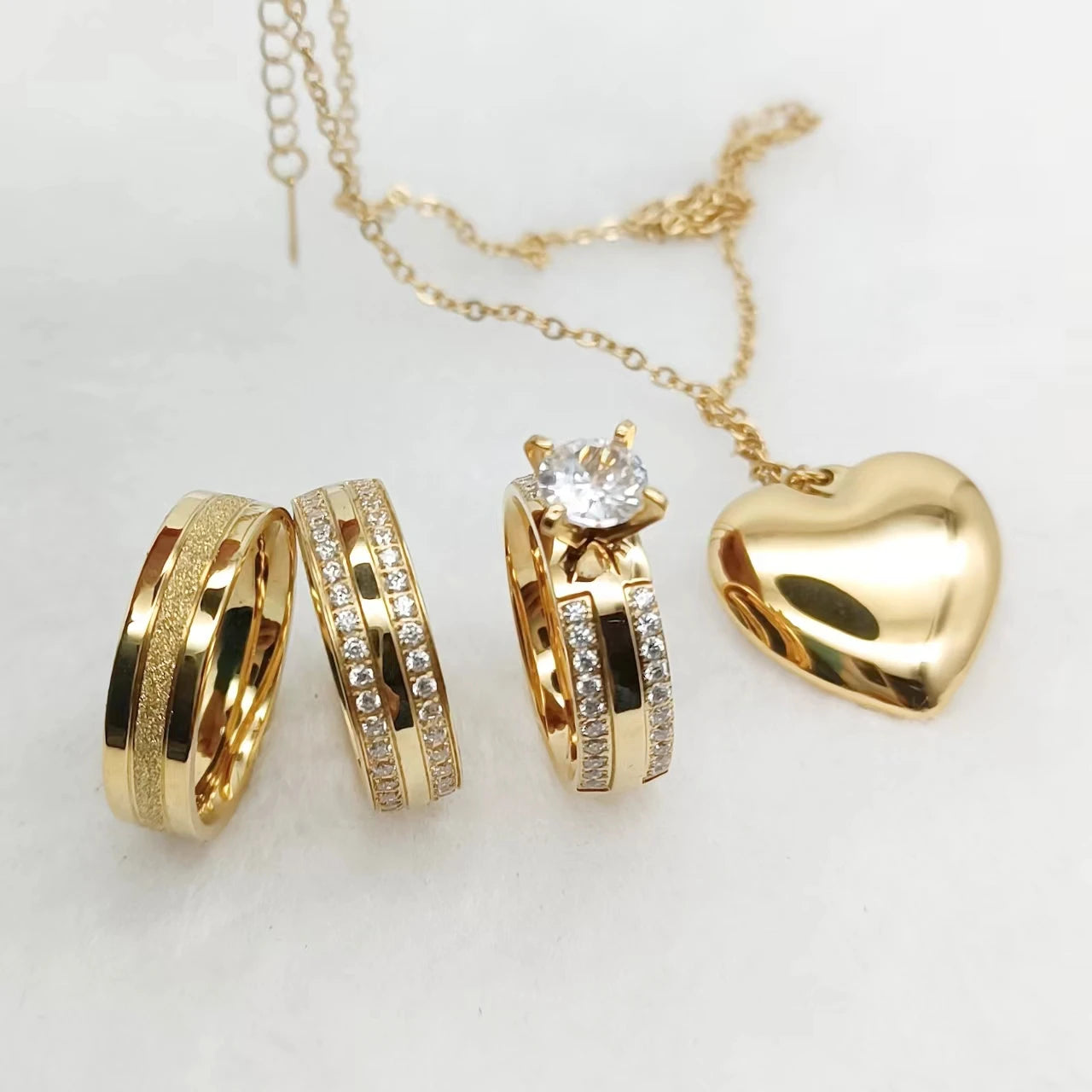 Cz Diamond Bridal Couples Sets - ATSProducts