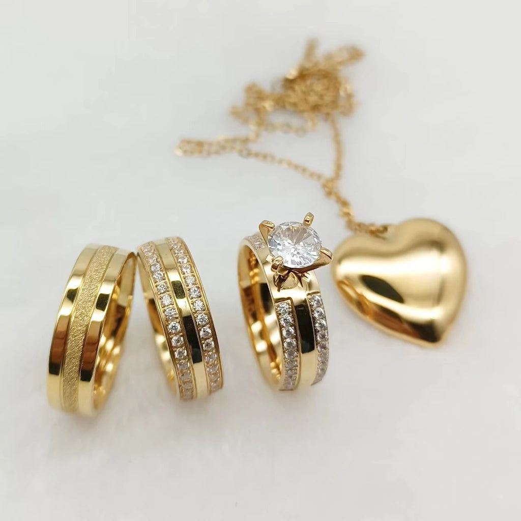 Cz Diamond Bridal Couples Sets - ATSProducts