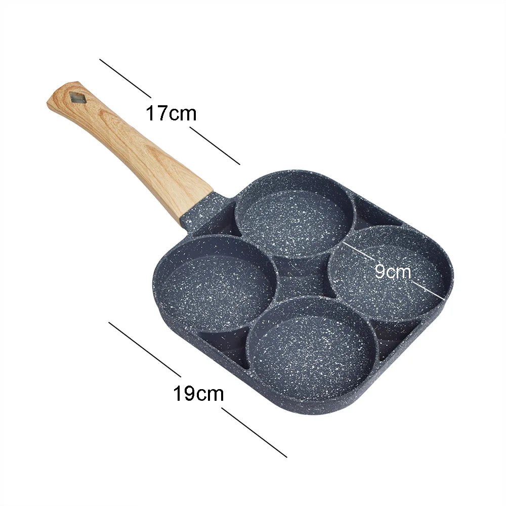 4 Hole Frying Pan Non-stick - ATSProducts