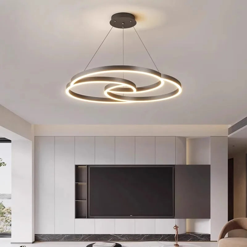 Italian Minimalist Modern All-aluminum Chandelier - ATSProducts