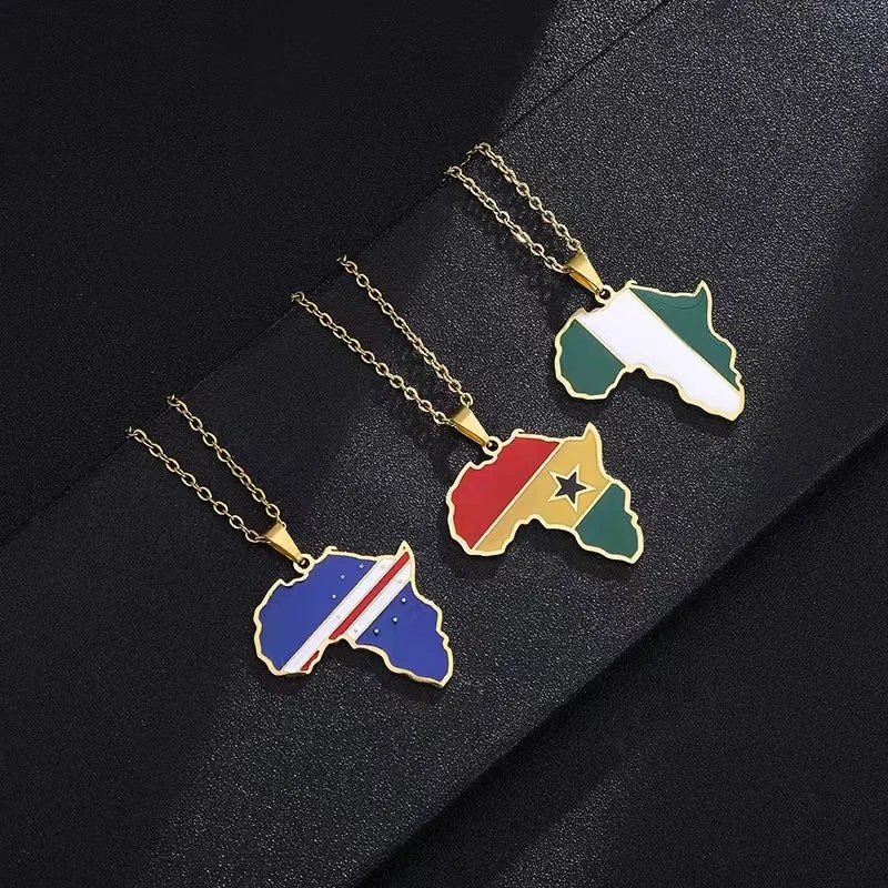 African Countries Necklace - ATSProducts