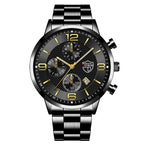 Deyros Stainless Steel Quartz Watch - ATSProducts