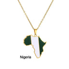 African Countries Necklace - ATSProducts