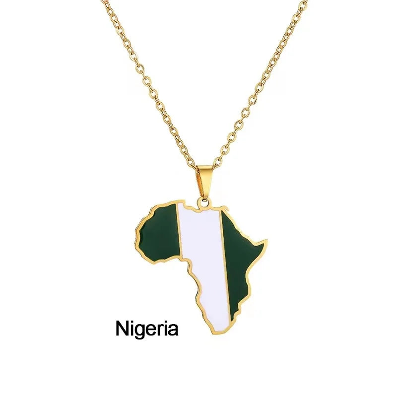 African Countries Necklace - ATSProducts