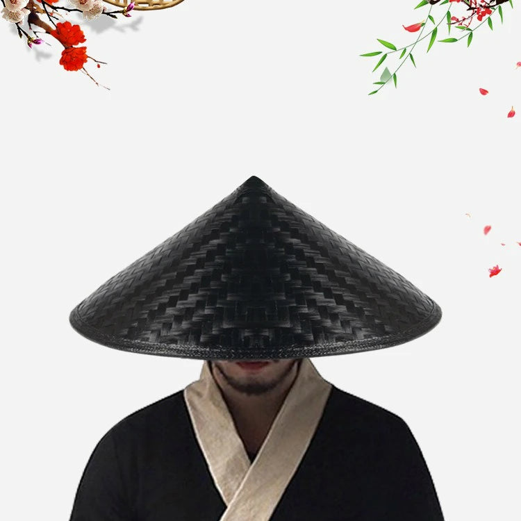Traditional Chinese Style Kung Fu Bamboo Hat - ATSProducts