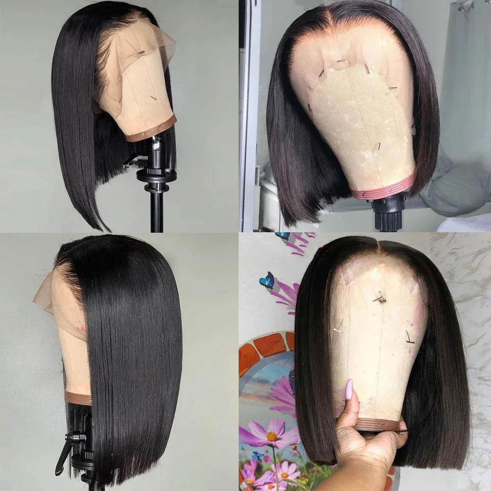 Amanda Straight Bob Wigs Human Hair - ATSProducts