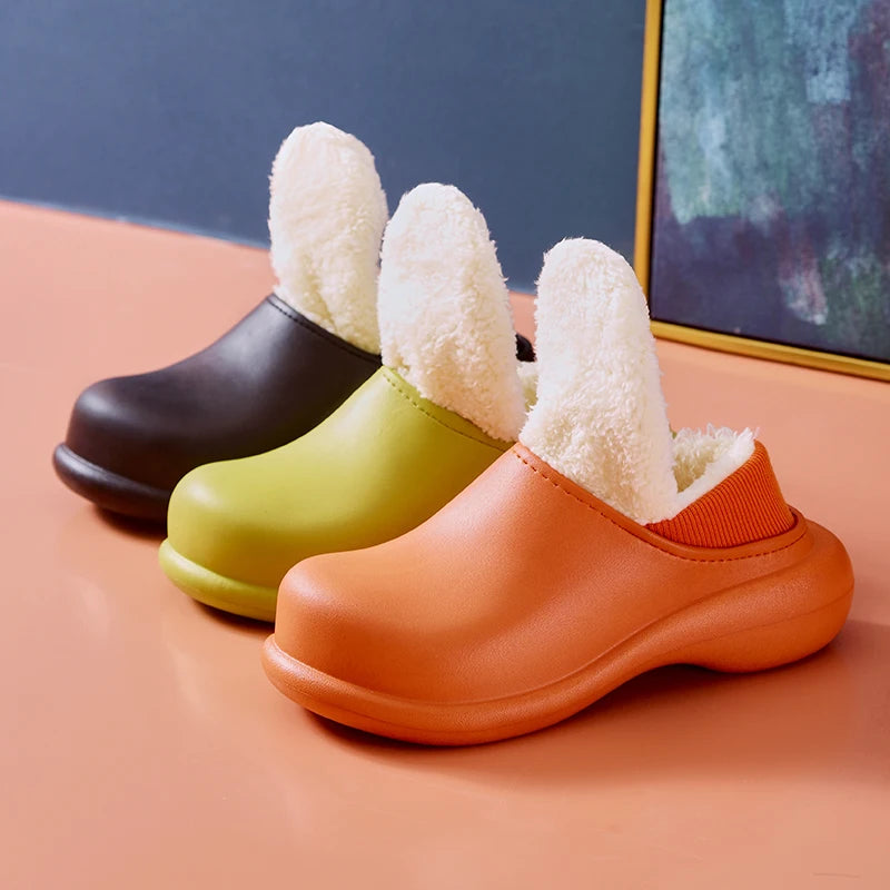 Non-slip Soft Plush Slippers - ATSProducts