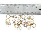 Numbered Stitch Markers (Set of 10) 0-9 - ATSProducts