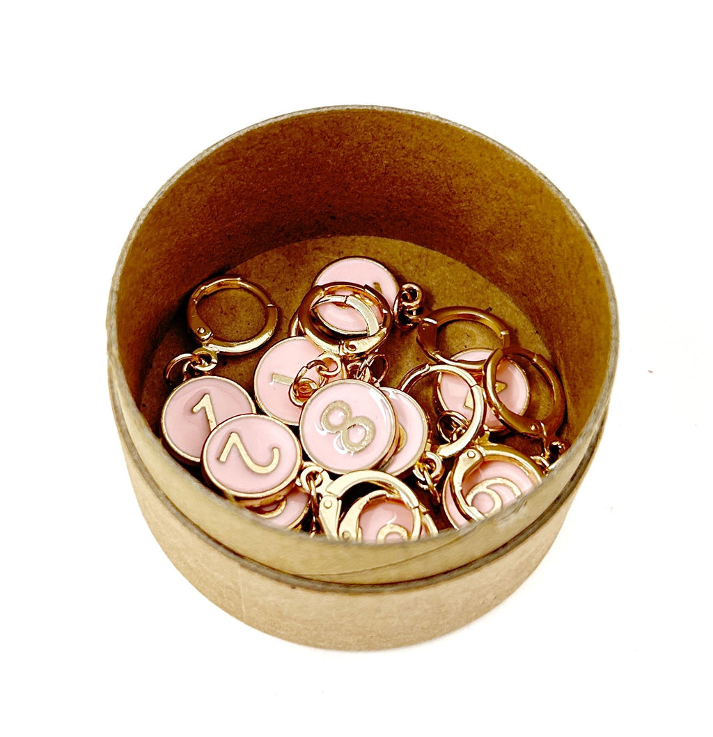 Numbered Stitch Markers (Set of 10) 0-9 - ATSProducts