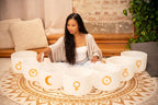 7 Planetary Crystal Singing Bowls - Cosmic Chakra Set - ATSProducts