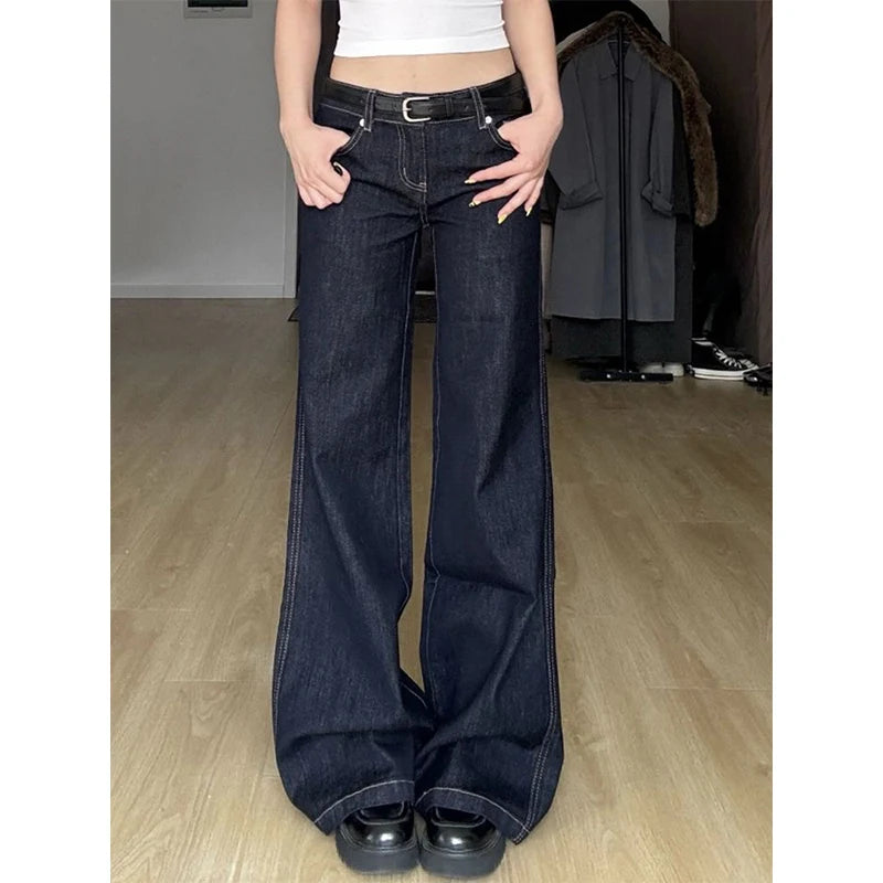 Siyang High Waist Baggy Jeans - ATSProducts